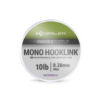 KORUM Vlasec Smokeshield Mono Hooklink 50m 0,28mm 10lb
