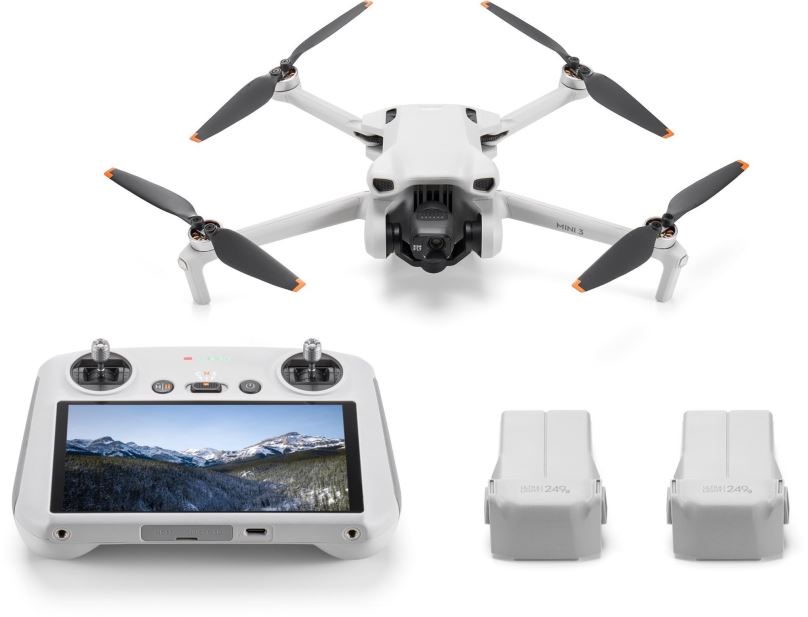 Dron DJI Mini 3 Fly More Combo (DJI RC) (GL)