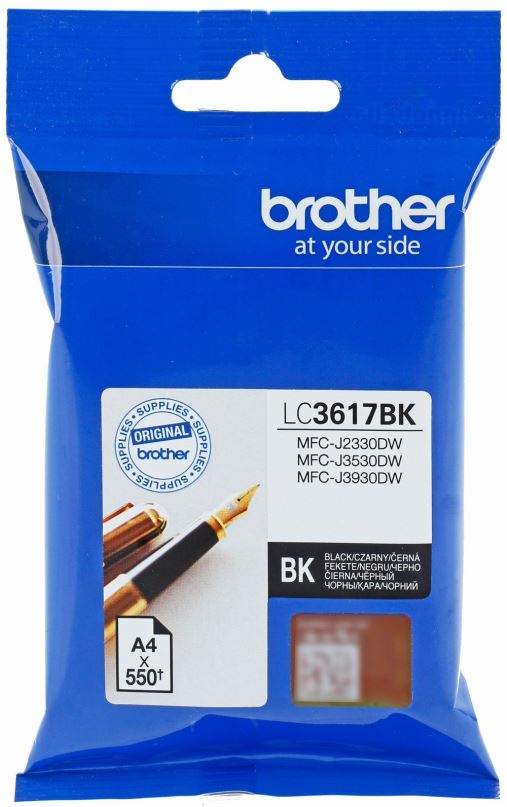 Cartridge Brother LC-3617BK černá