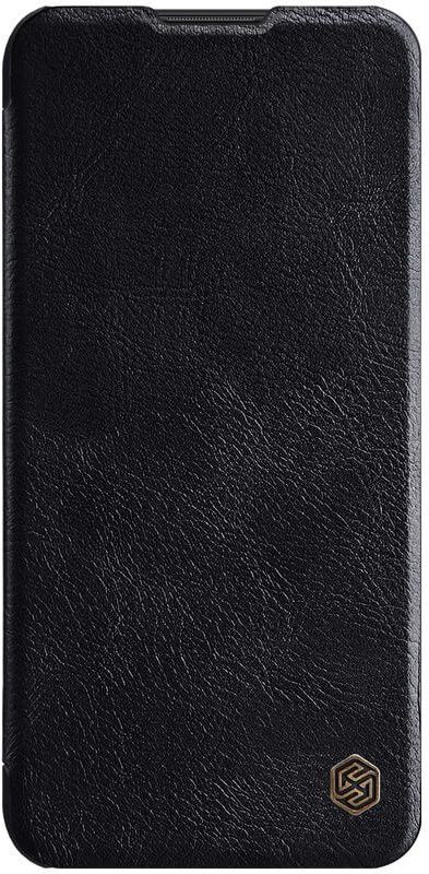 Pouzdro na mobil Nillkin Qin kožené pouzdro pro Samsung Galaxy A11 Black
