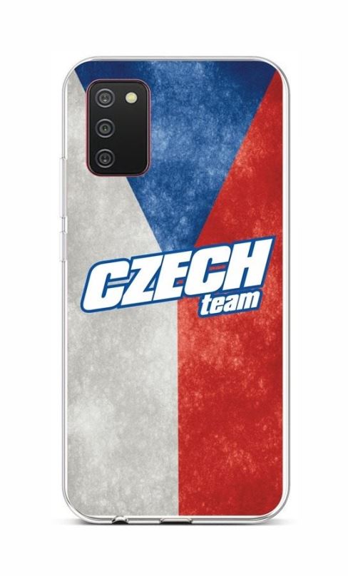 Kryt na mobil TopQ Samsung A02s silikon Czech Team 56979