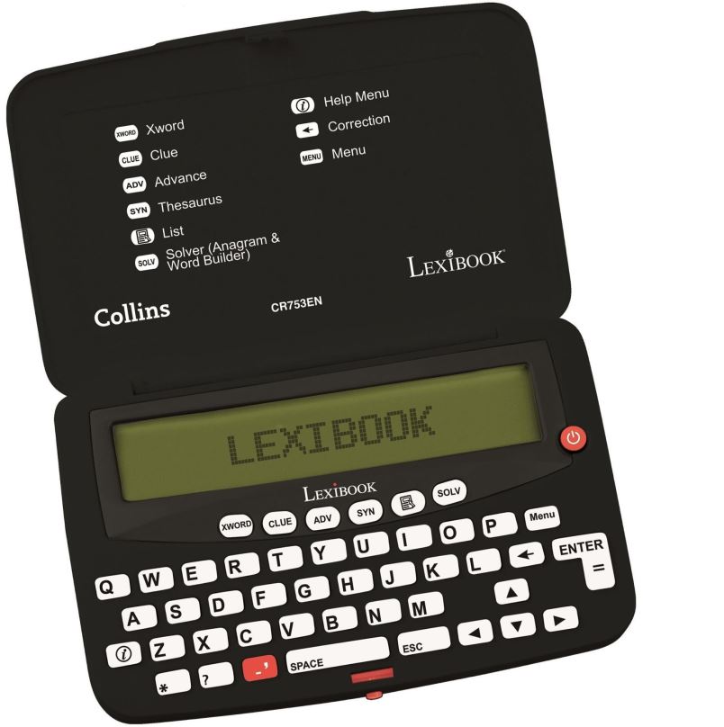 Tablet Lexibook Collins Bradfordův elektronický křížovkář