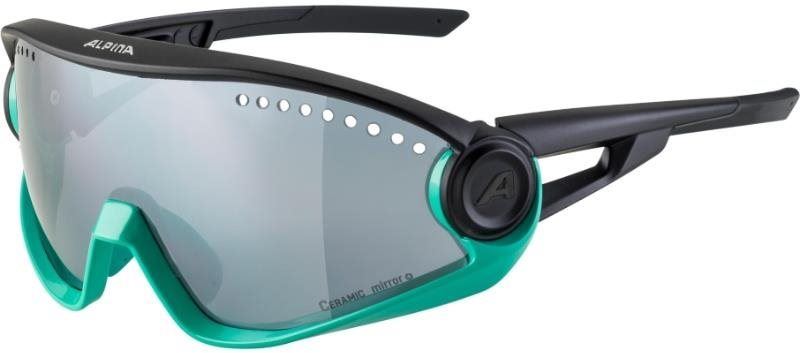 Cyklistické brýle 5W1NG turquoise-black matt