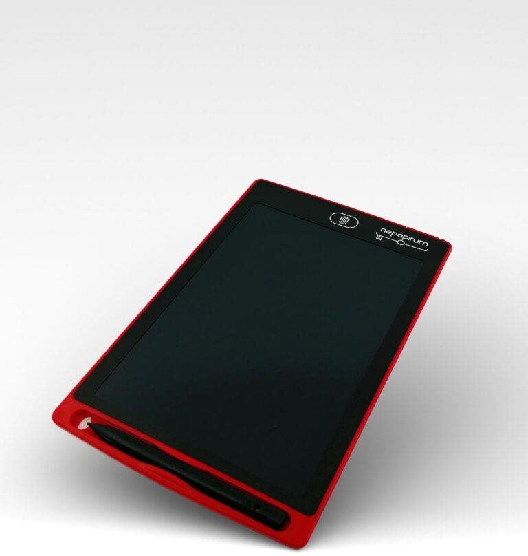 Digitální zápisník Nepapirum 8,5“ LCD psací tabulka - Červená