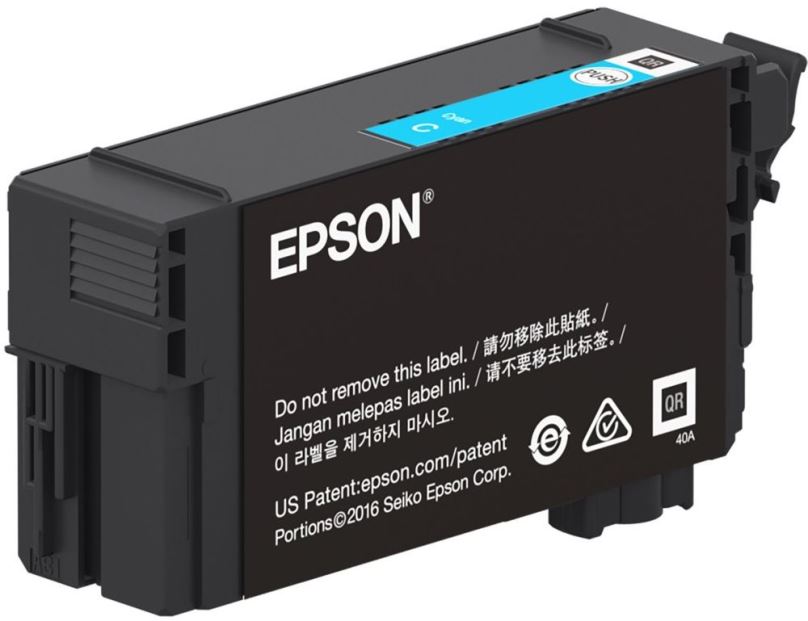 Cartridge Epson T40C240 azurová