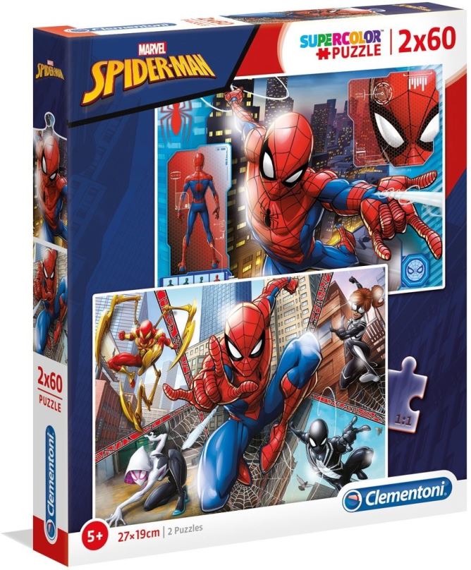 Puzzle Puzzle 2x60 spider-man