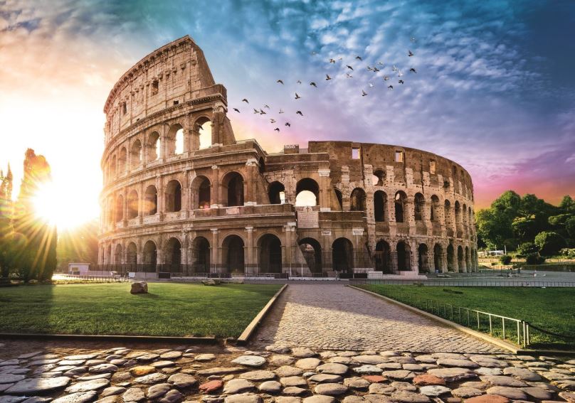 Puzzle Trefl Puzzle Koloseum, Itálie 1000 dílků