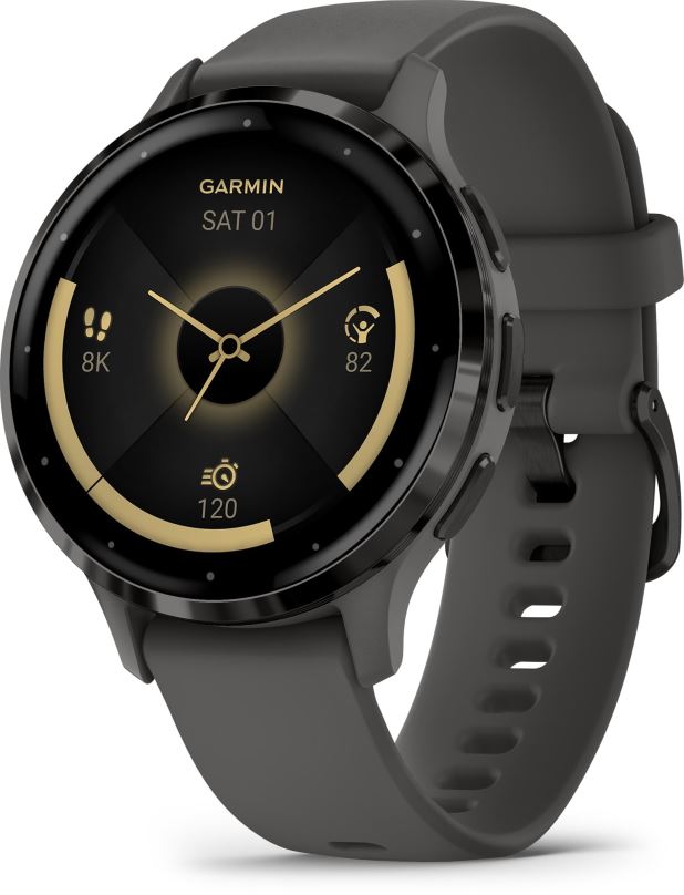 Chytré hodinky Garmin Venu 3S Slate/Gray Band