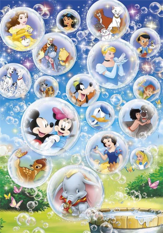 Puzzle Clementoni Puzzle Svět Disney 104 dílků