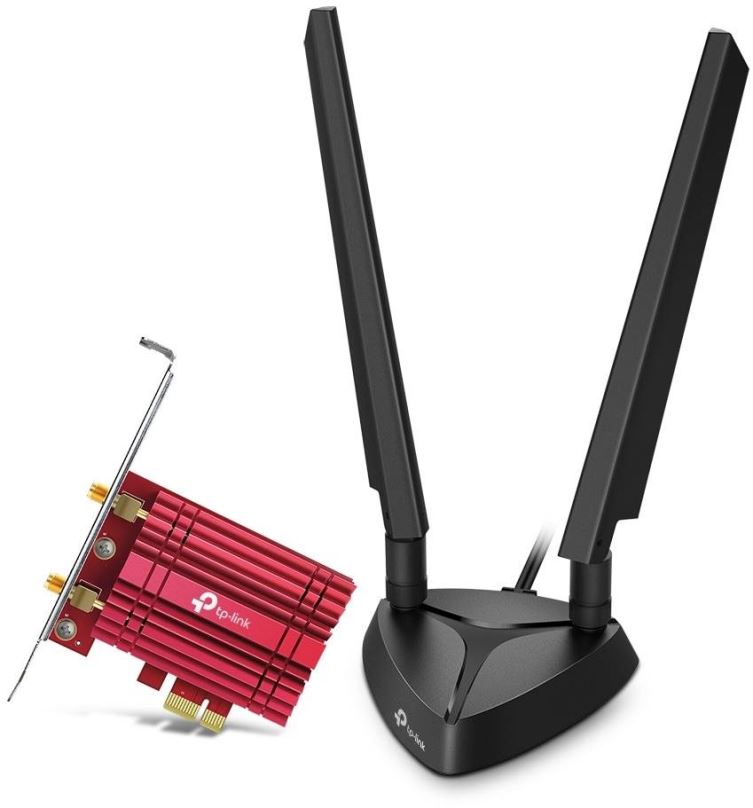 WiFi síťová karta TP-Link Archer TXE75E, AXE5400 Wi-Fi 6E Bluetooth PCIe Adapter