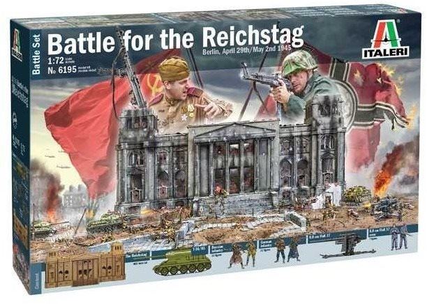 Plastikový model Model Kit diorama 6195 - Berlin 1945: Battle for the Reichstag