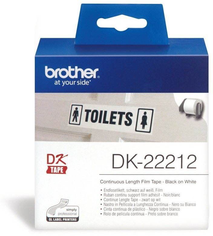 Papírové štítky Brother DK-22212