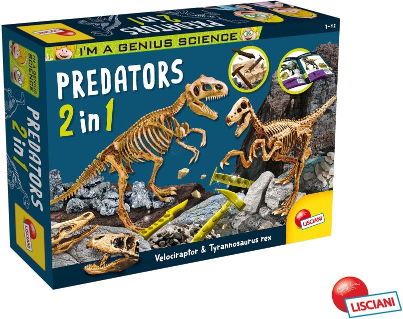 Kreativní hračka Dino vykopávky Predátoři 2v1