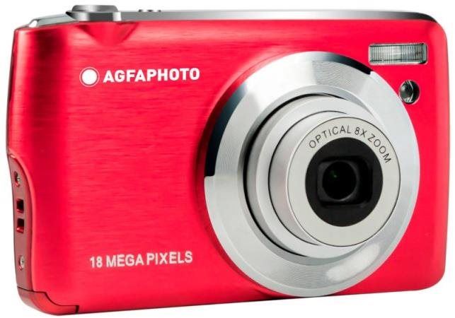 Digitální fotoaparát AgfaPhoto Compact DC 8200 Red