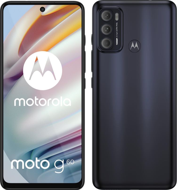 Mobilní telefon Motorola Moto G60 černá