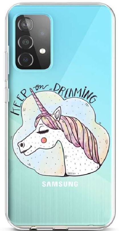 Kryt na mobil TopQ Samsung A52 silikon Dreaming 57377