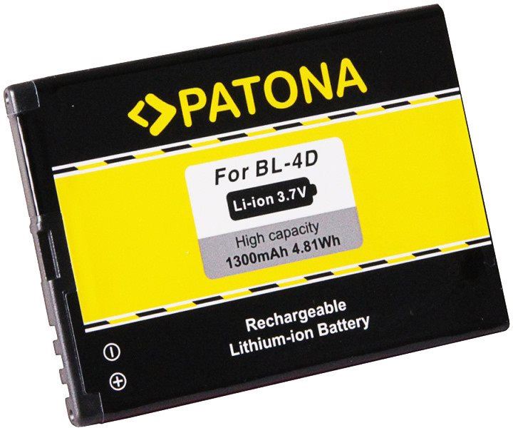 PATONA baterie pro mobilní telefon Nokia BL-4D 1300mAh 3,7V Li-Ion