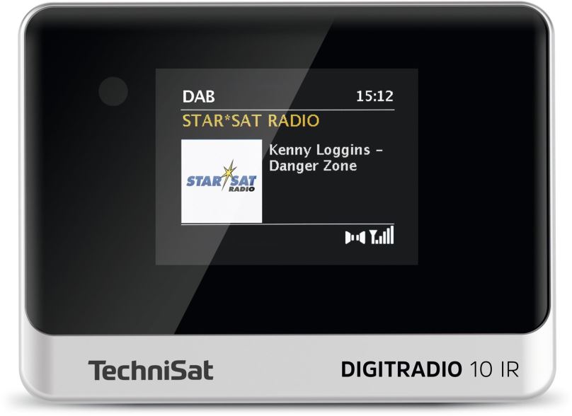 Rádio TechniSat DIGITRADIO 10 IR černá/stříbrná