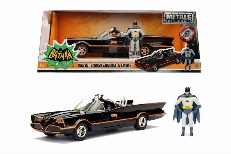 Kovový model Jada Batman 1966 Classic Batmobile