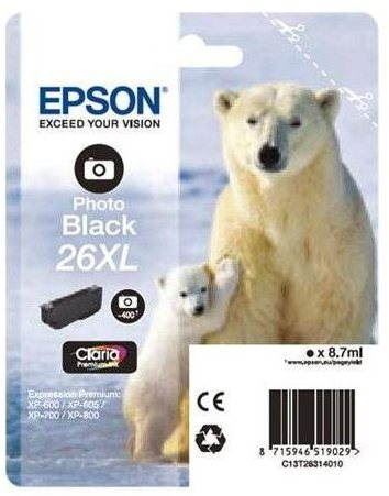 Cartridge Epson T2631 černá