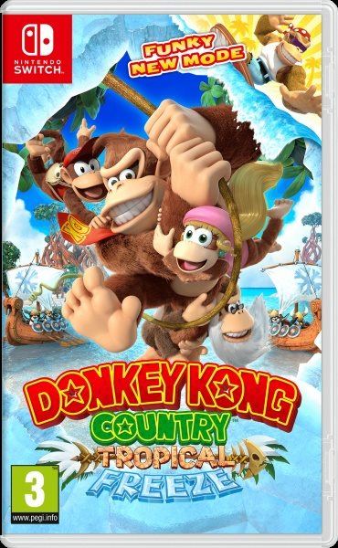 Hra na konzoli Donkey Kong Country: Tropical Freeze  - Nintendo Switch