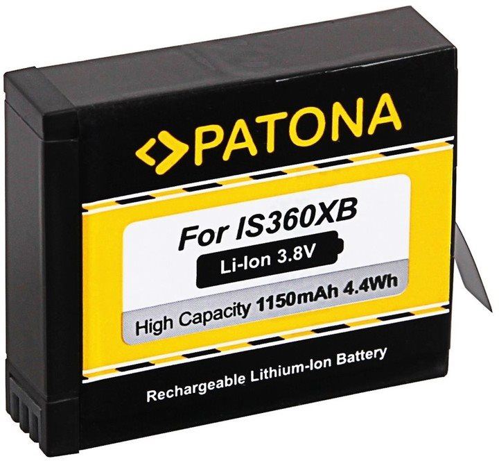 Baterie pro kameru PATONA pro Insta 360 One X 1150mAh Li-Ion 3,8V