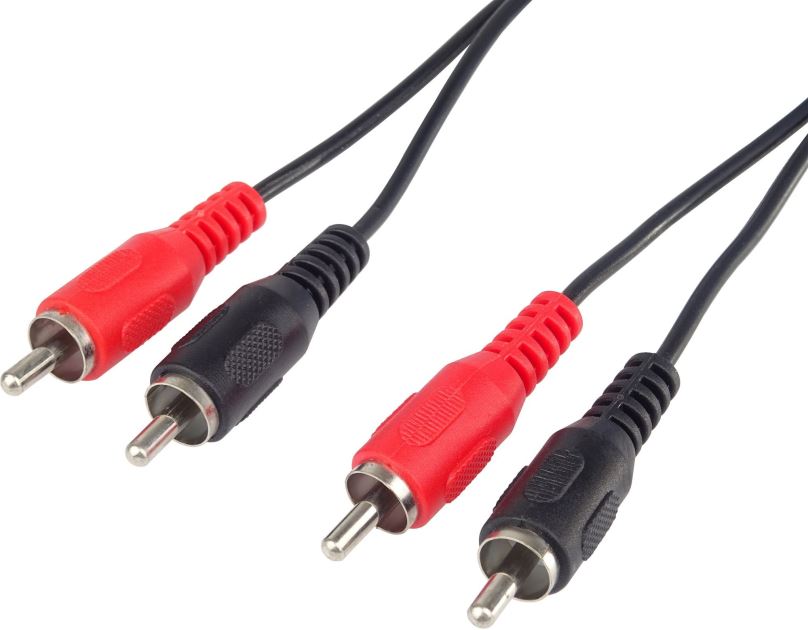 Audio kabel PremiumCord 2x cinch M -> 2x cinch M, 15m