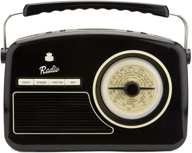 Rádio GPO Retro Rydell Nostalgic DAB Black