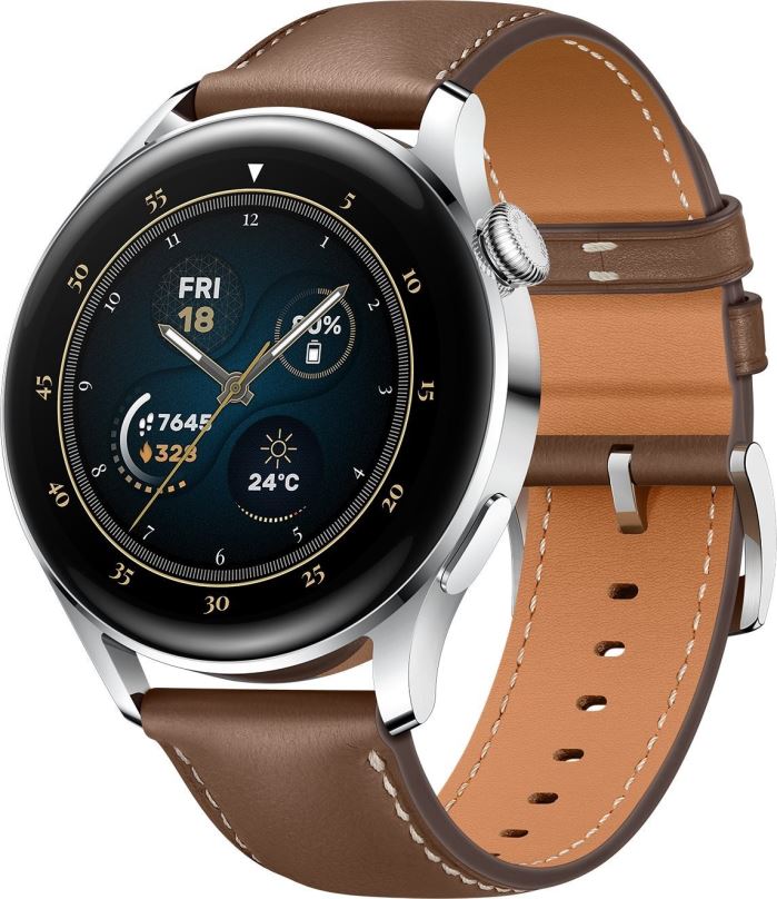 Chytré hodinky Huawei Watch 3 Brown