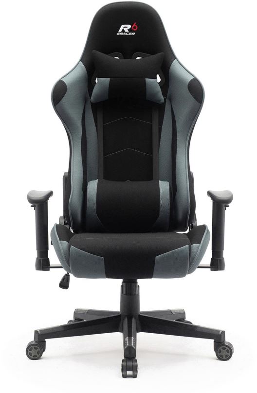 Herní židle SRACER R6 černá-šedá