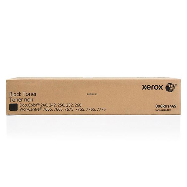 Xerox originální toner 006R01449, black, 60000 (2x30000)str., Xerox WC 7655, 7665, 7675, 7755, 7765, 7775, 2ks, O