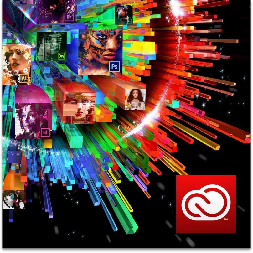 Grafický software Adobe Creative Cloud All Apps with Adobe Stock, Win/Mac, CZ/EN, 12 měsíců, obnova (elektronická lice