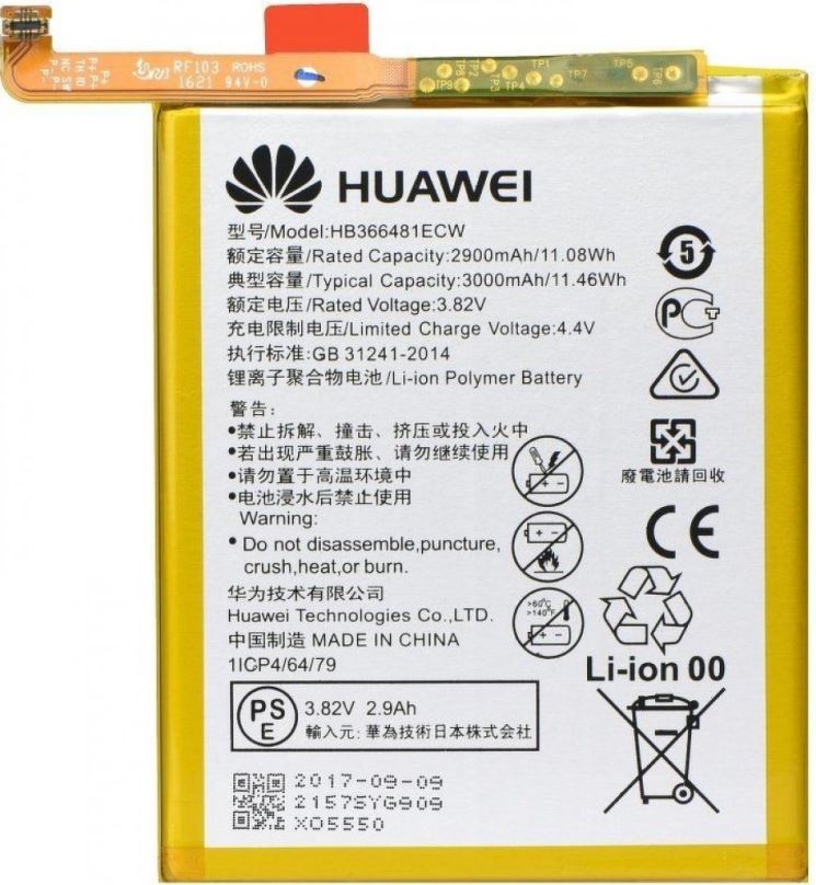 Baterie pro mobilní telefon Huawei HB366481ECW 2900mAh Li-Ion (Service Pack)
