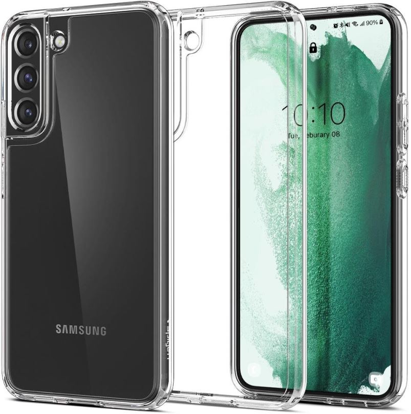 Kryt na mobil Spigen Ultra Hybrid Crystal Clear Samsung Galaxy S22+ 5G
