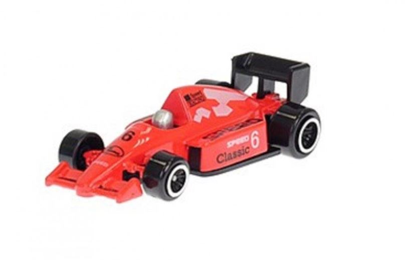 Auto Mikro trading Formule 7,5 cm kov 1:87 volný chod červená