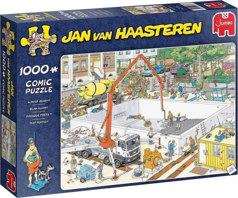 Puzzle Jumbo Puzzle Téměř hotovo? 1000 dílků