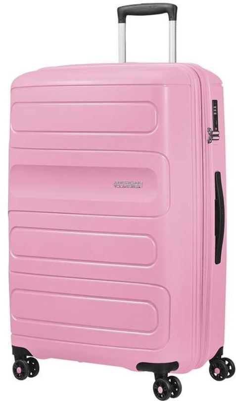 Cestovní kufr American Tourister Sunside Spinner 78/29 EXP Pink Gelato