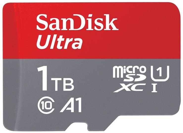 Paměťová karta SanDisk MicroSDXC 1TB Ultra + SD adaptér