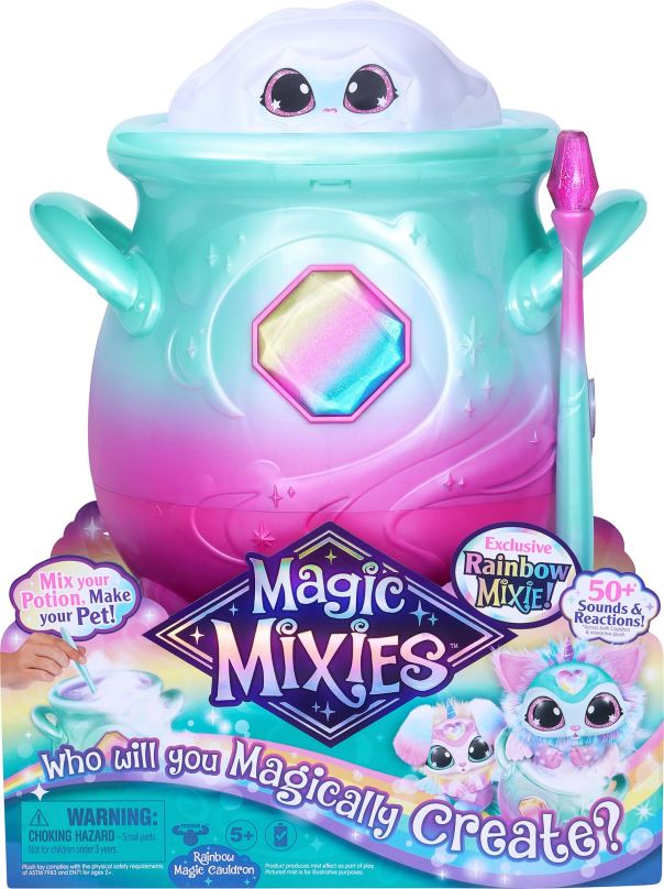 Interaktivní hračka My Magic Mixies duhový