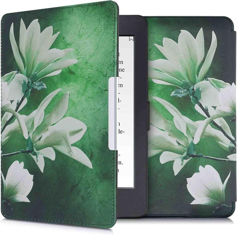 Pouzdro na čtečku knih KW Mobile - Blooming Magnolia - KW2582438 - Pouzdro pro Amazon Kindle Paperwhite 1/2/3 - vícebarevné