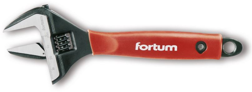 Francouzský klíč FORTUM klíč nastavitelný instalatérský, rozsah 0-38mm, CrV, 4775008