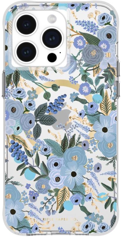 Kryt na mobil Case Mate Rifle Party Co. Garden Party Blue Case MagSafe iPhone 15 Pro Max