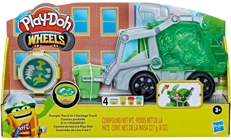 Modelovací hmota Play-Doh Popelářské auto 2 v 1