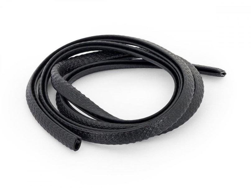 Organizér kabelů Triton RAX-MS-A01-X1- Lemová hrana, 1m, černá