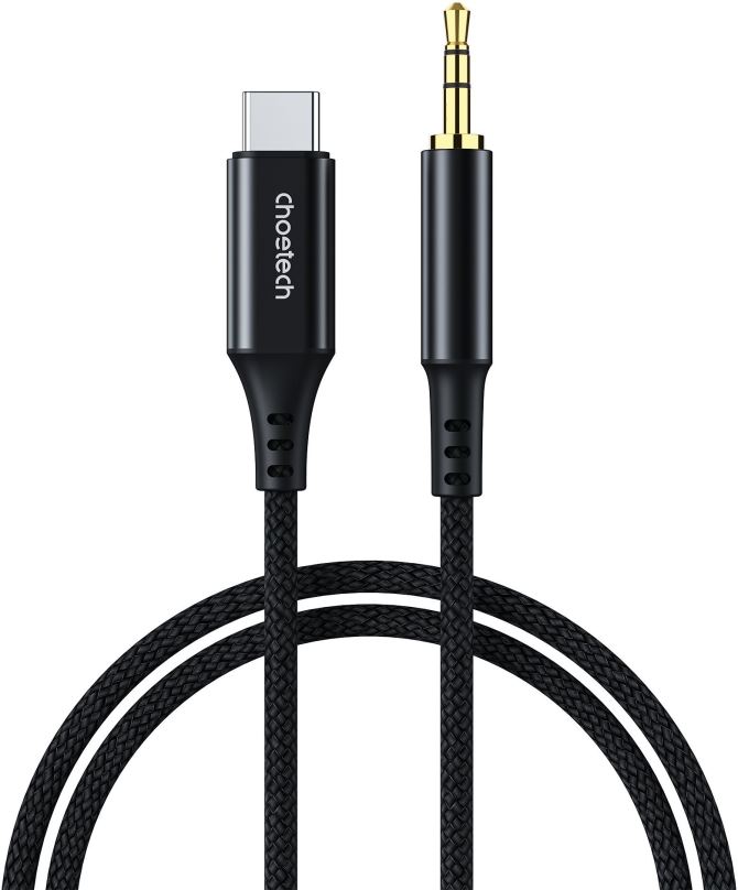 Audio kabel ChoeTech USB-C to 3.5mm Male Audio cable 1m