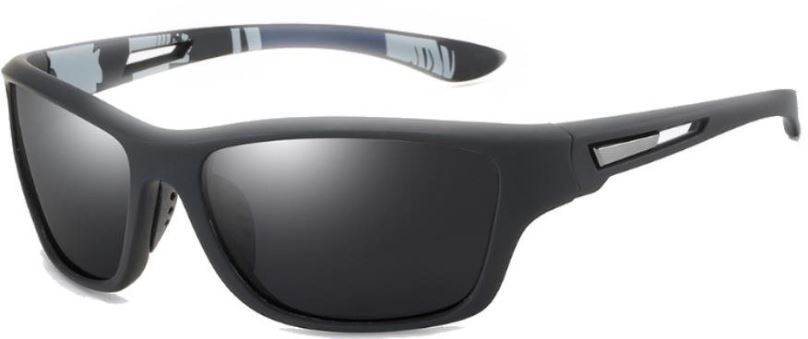 Sluneční brýle VeyRey Polarizační sluneční brýle sportovní Gustav černé