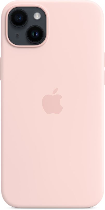 Kryt na mobil Apple iPhone 14 Plus Silikonový kryt s MagSafe křídově růžový