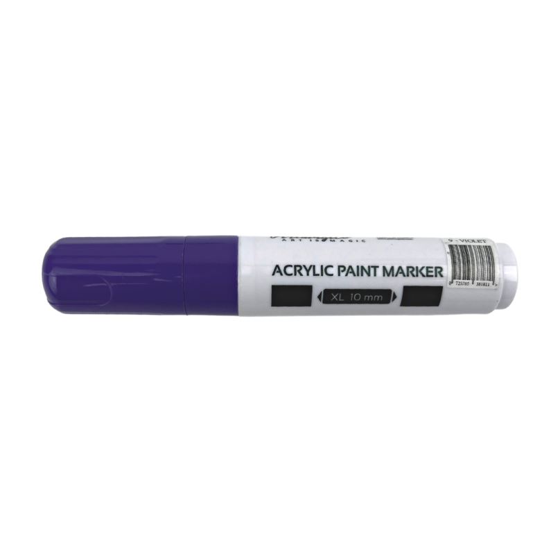 Artmagico akrylový popisovač XL (10 mm) Barva: Fialová