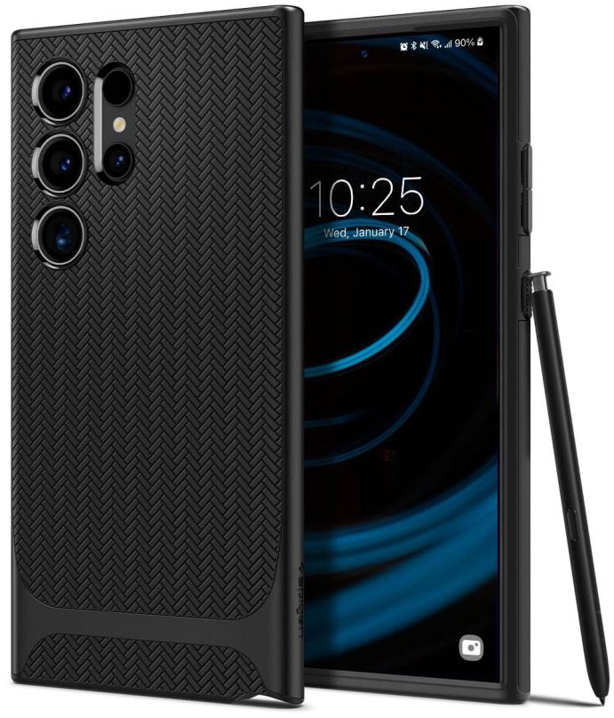 Kryt na mobil Spigen Neo Hybrid Black Samsung Galaxy S24 Ultra
