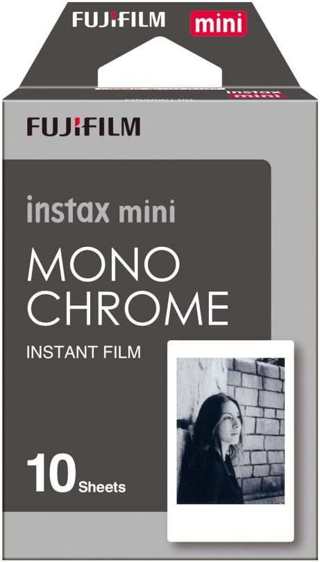 Fotopapír FujiFilm film instax mini Monochrome 10 ks